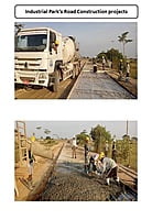 Industrial Park's Road Construction projects